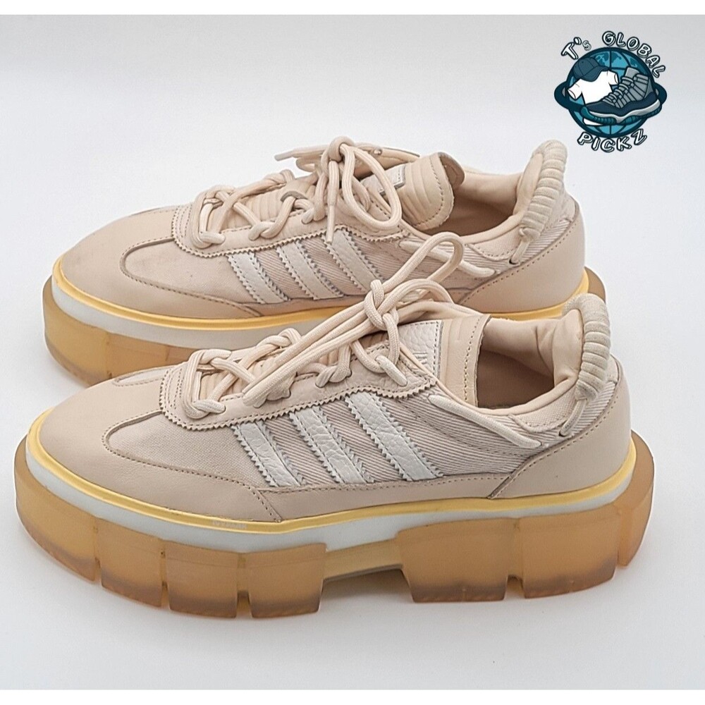 Beyonce's Adidas x Ivy Park Sleek Rodeo Halo Ivory Chunky Shoe Womens size 9 - Picture 2 of 8